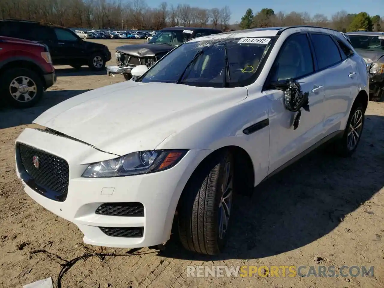 2 Photograph of a damaged car SADCK2FX2LA648286 JAGUAR F-PACE 2020