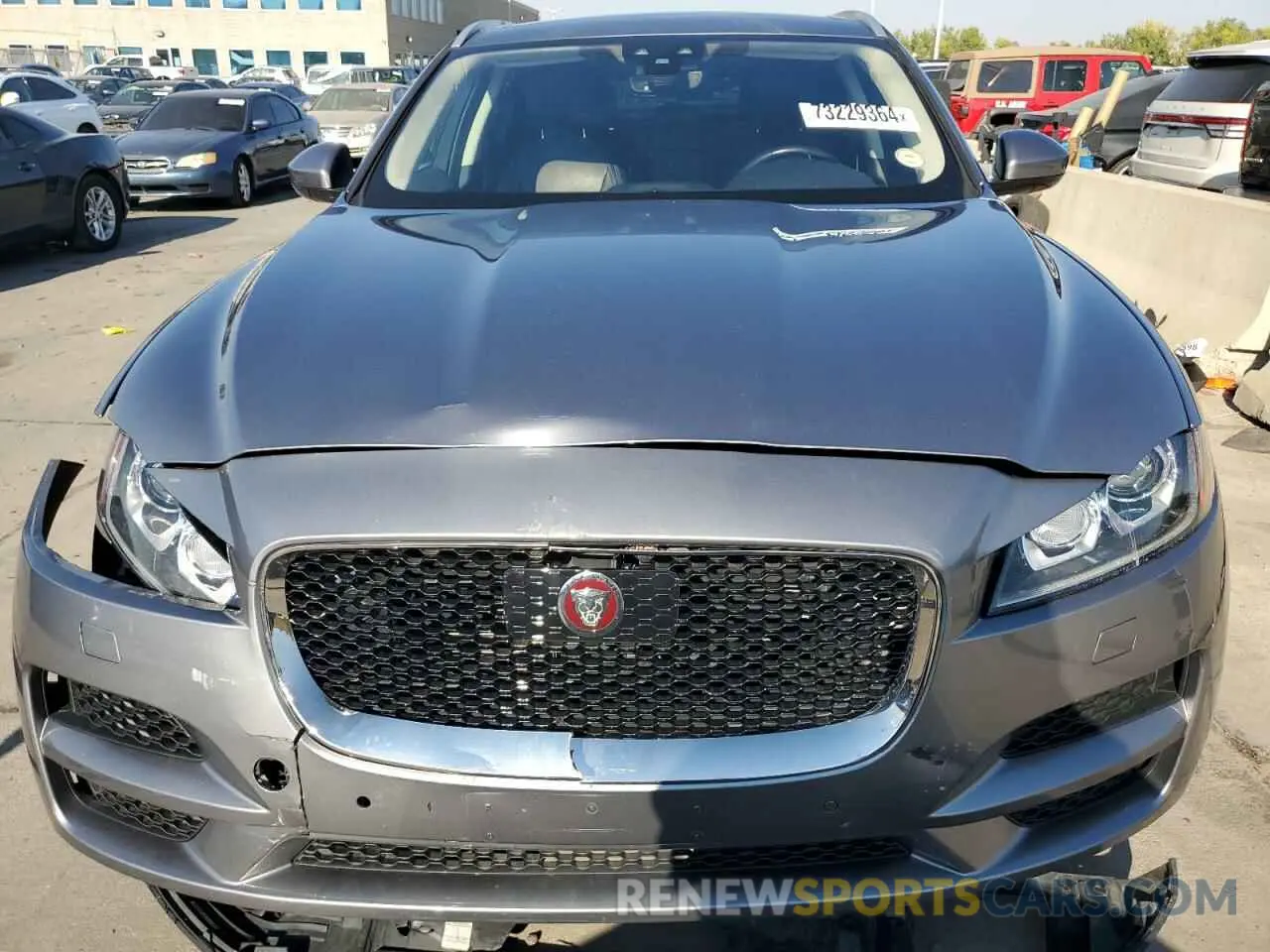 5 Photograph of a damaged car SADCK2FX7LA618295 JAGUAR F-PACE 2020