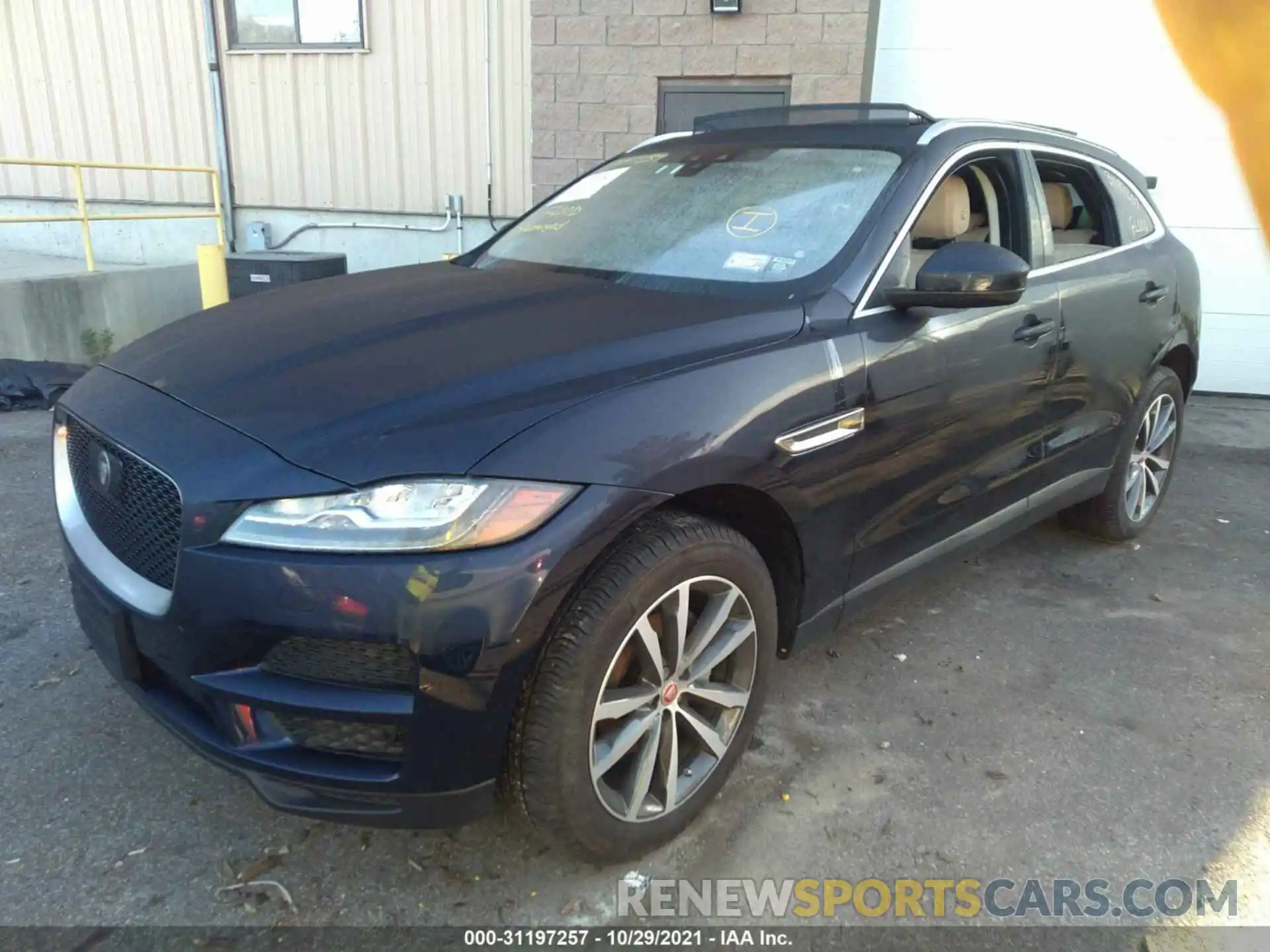 2 Photograph of a damaged car SADCK2FX7LA630141 JAGUAR F-PACE 2020