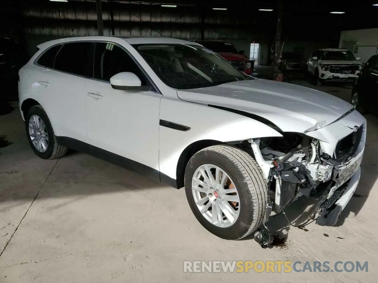 4 Photograph of a damaged car SADCK2FX8LA658014 JAGUAR F-PACE 2020
