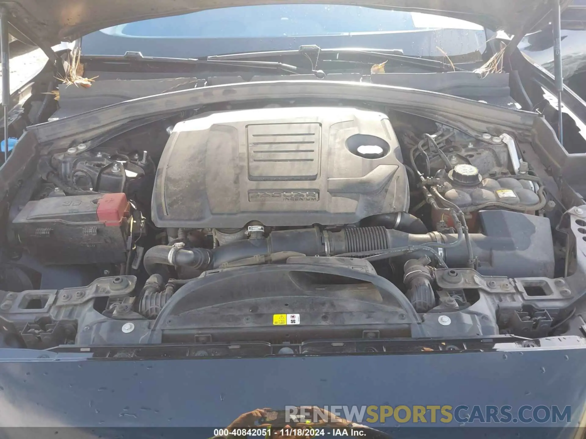 10 Photograph of a damaged car SADCK2FX8LA659499 JAGUAR F-PACE 2020