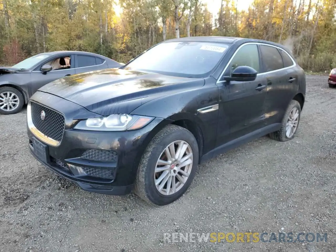 1 Photograph of a damaged car SADCK2FX9LA637639 JAGUAR F-PACE 2020