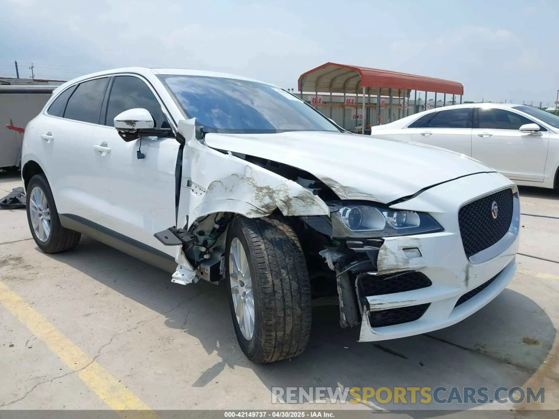 1 Photograph of a damaged car SADCK2FXXLA622776 JAGUAR F-PACE 2020