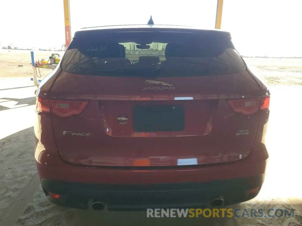 6 Photograph of a damaged car SADCK2GX0LA624891 JAGUAR F-PACE 2020
