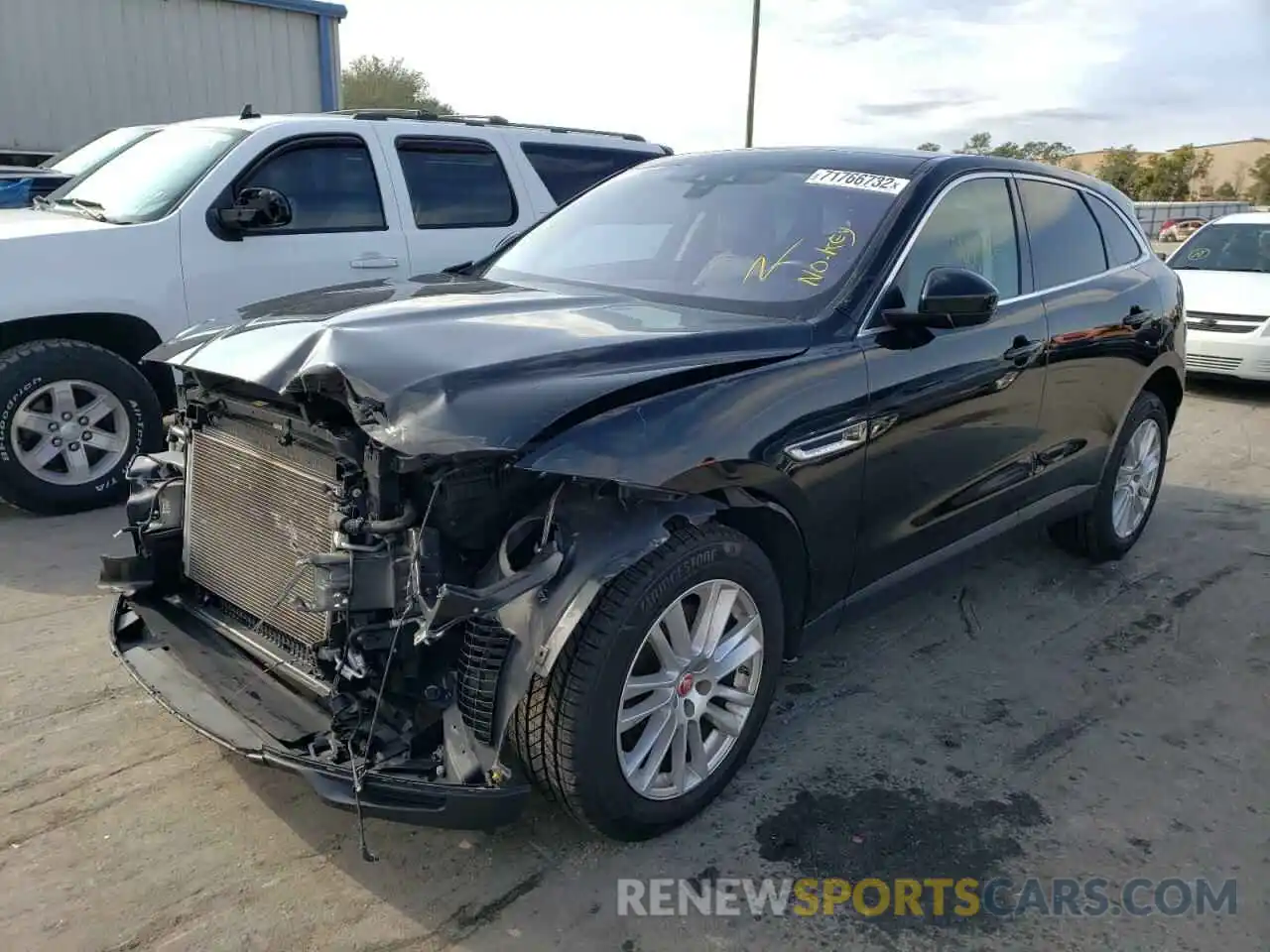 1 Photograph of a damaged car SADCK2GX0LA632599 JAGUAR F-PACE 2020