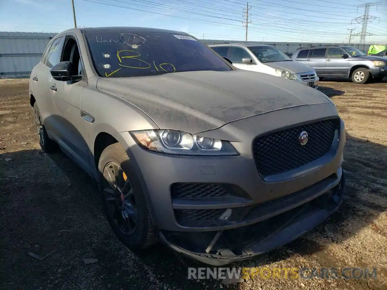 1 Photograph of a damaged car SADCK2GX0LA634627 JAGUAR F-PACE 2020