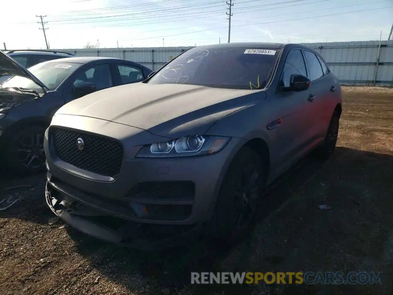 2 Photograph of a damaged car SADCK2GX0LA634627 JAGUAR F-PACE 2020