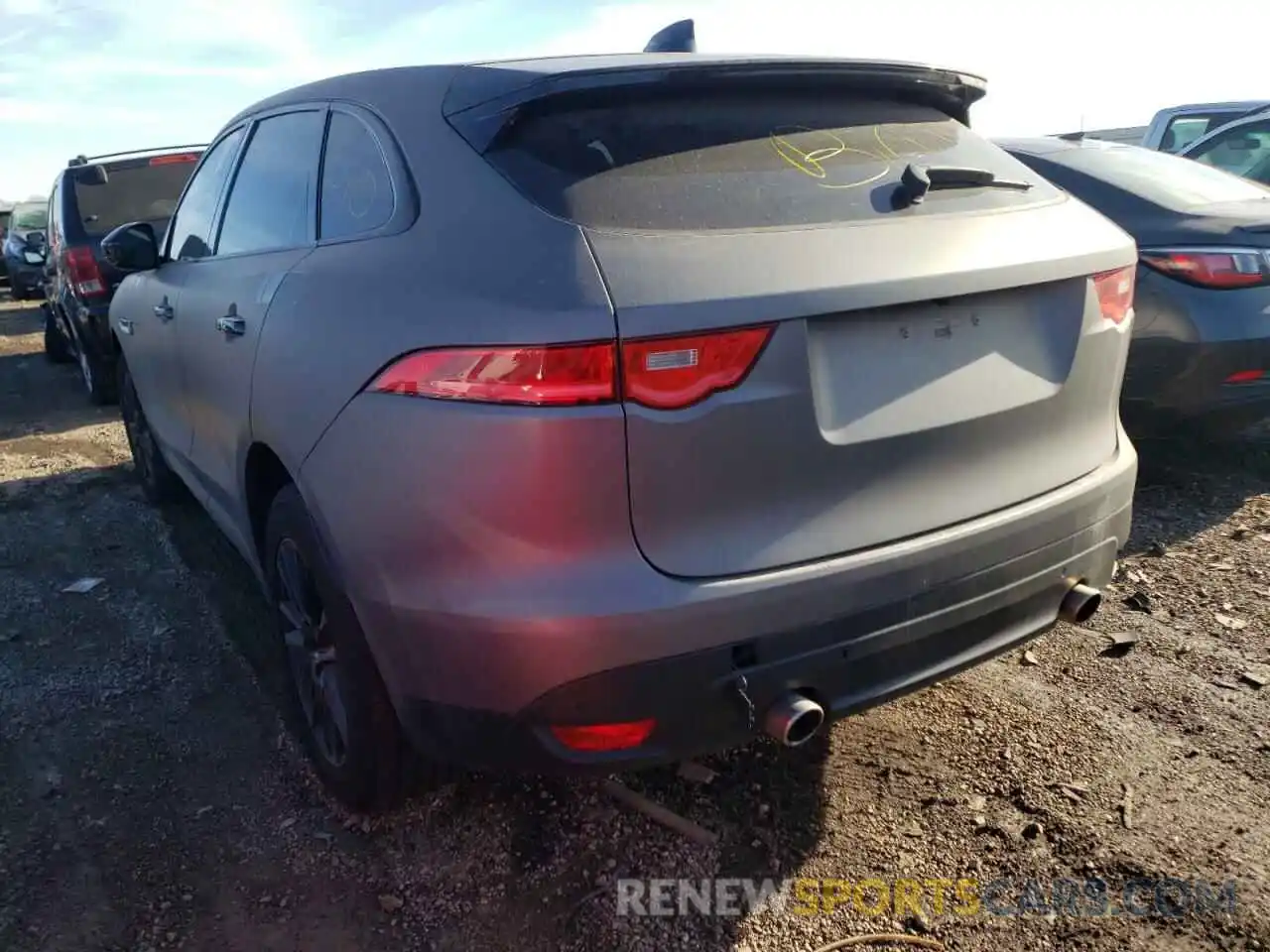 3 Photograph of a damaged car SADCK2GX0LA634627 JAGUAR F-PACE 2020