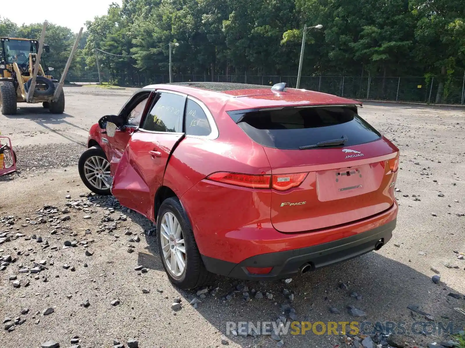 3 Photograph of a damaged car SADCK2GX0LA638385 JAGUAR F-PACE 2020