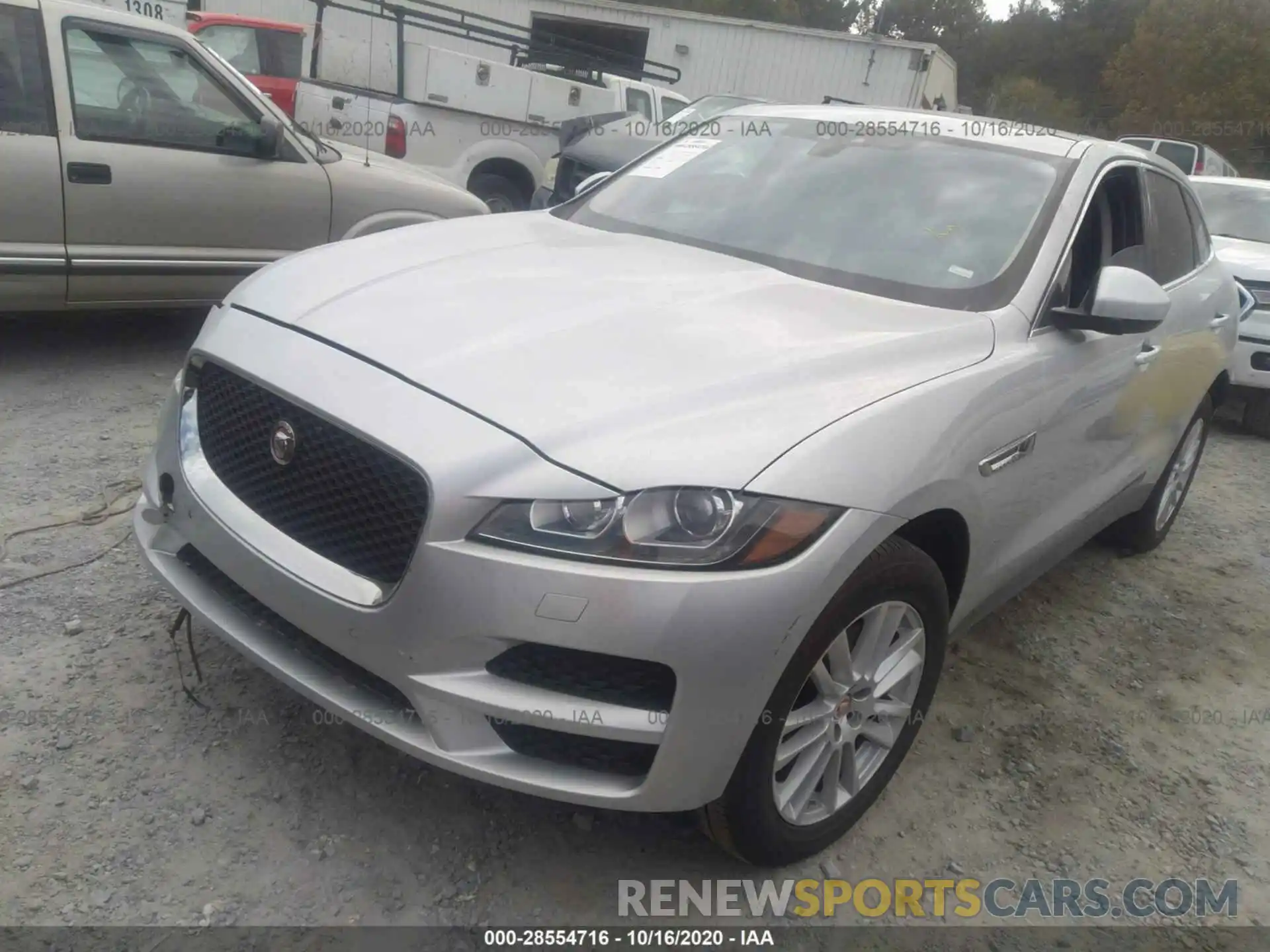 2 Photograph of a damaged car SADCK2GX1LA634670 JAGUAR F-PACE 2020