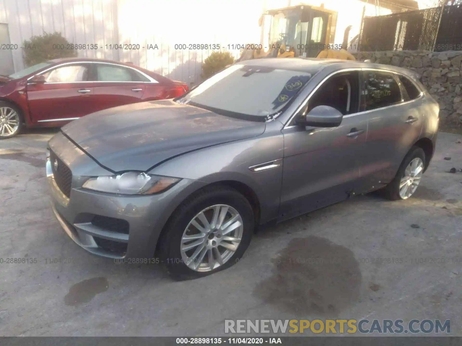 2 Photograph of a damaged car SADCK2GX1LA634765 JAGUAR F-PACE 2020