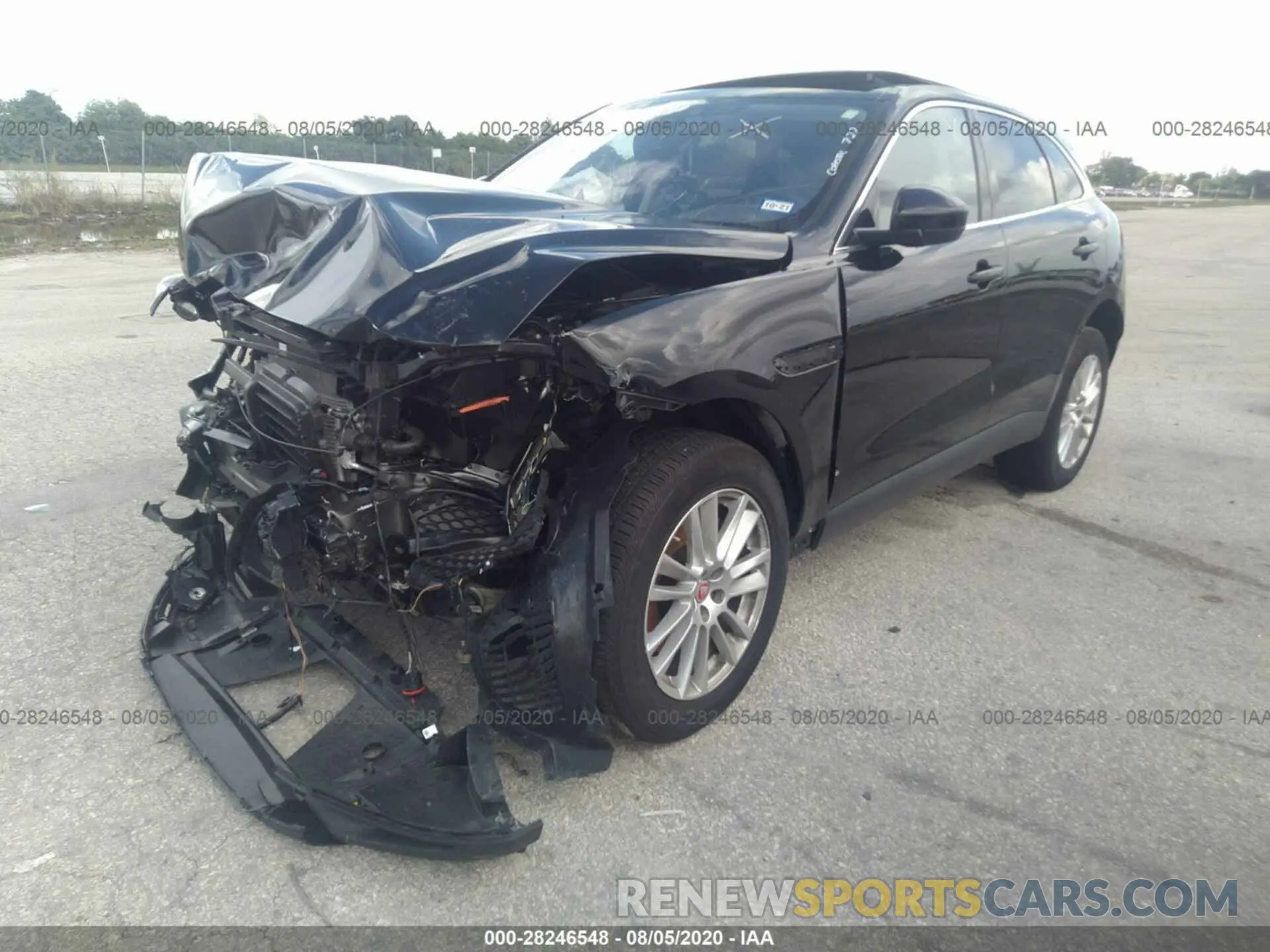 2 Photograph of a damaged car SADCK2GX1LA635611 JAGUAR F-PACE 2020