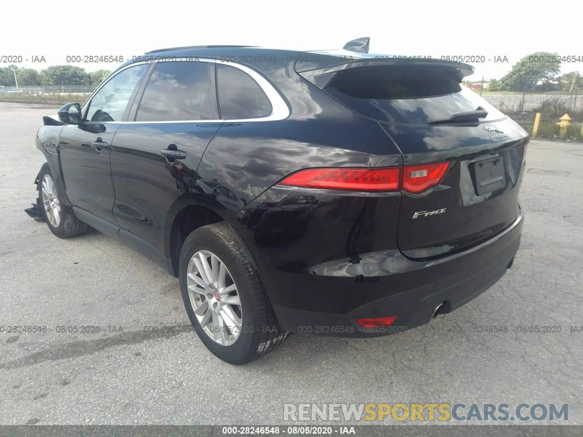 3 Photograph of a damaged car SADCK2GX1LA635611 JAGUAR F-PACE 2020