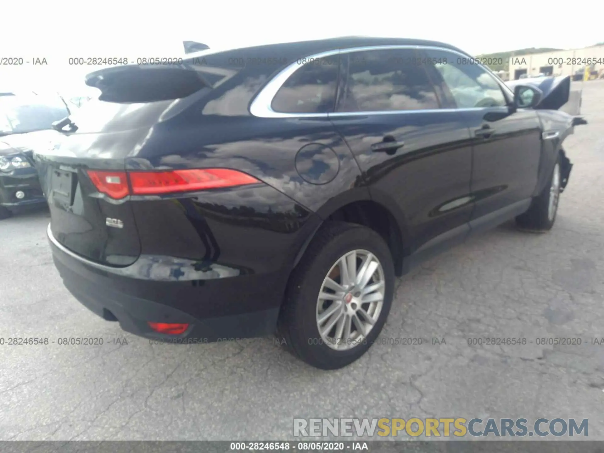 4 Photograph of a damaged car SADCK2GX1LA635611 JAGUAR F-PACE 2020