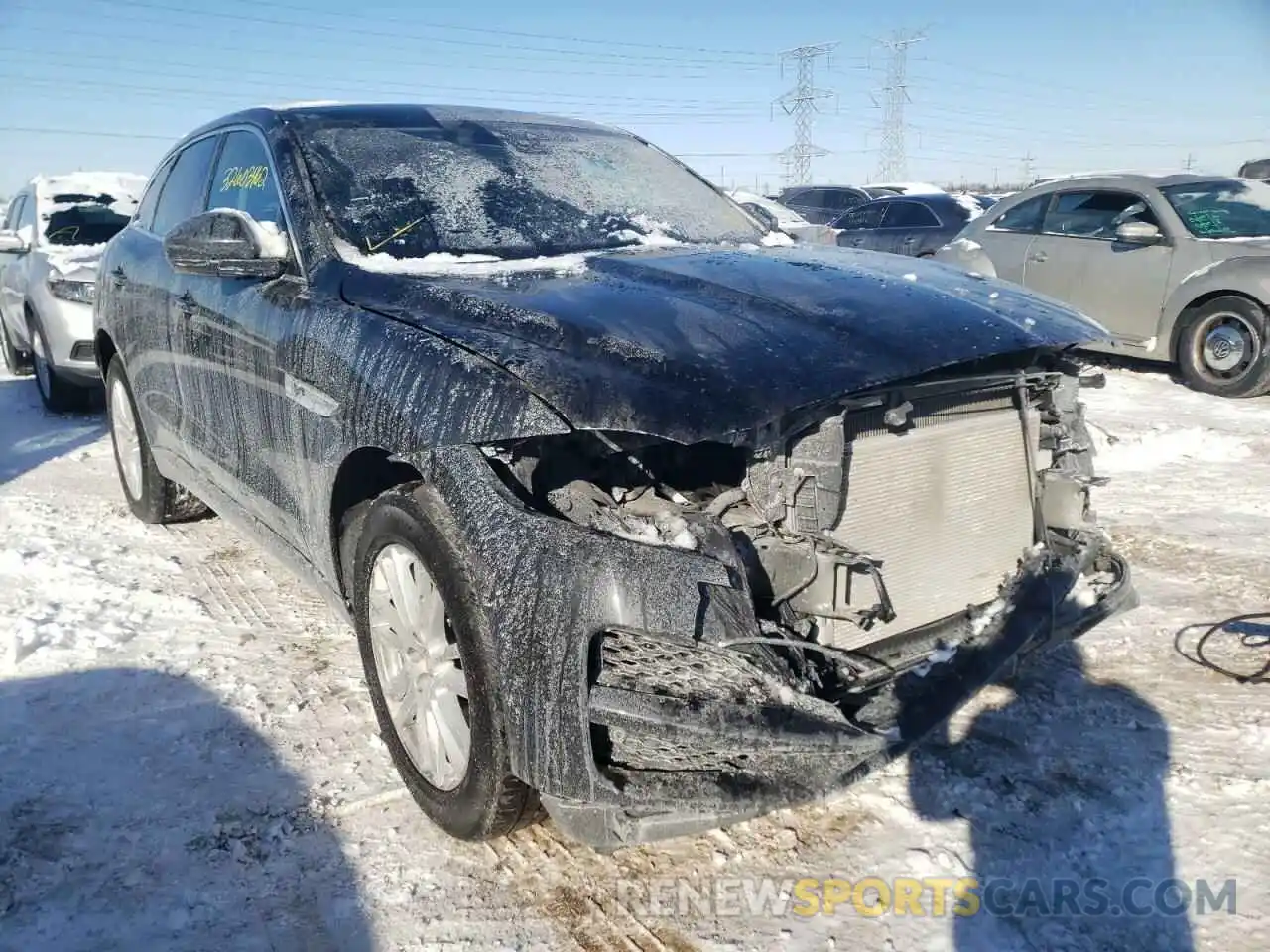 1 Photograph of a damaged car SADCK2GX1LA638640 JAGUAR F-PACE 2020