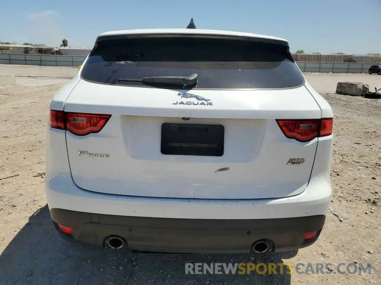 6 Photograph of a damaged car SADCK2GX2LA633902 JAGUAR F-PACE 2020