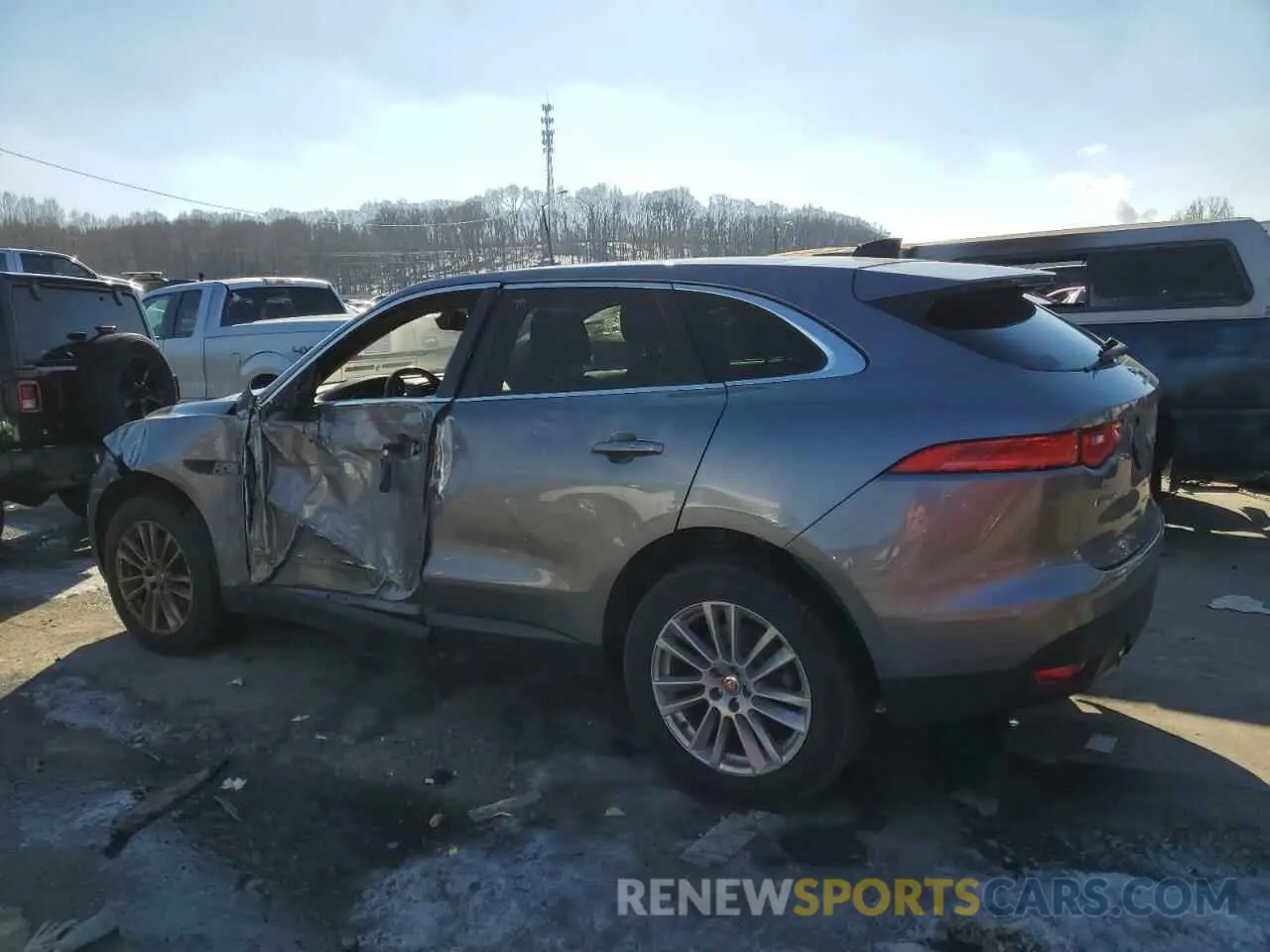 2 Photograph of a damaged car SADCK2GX2LA634581 JAGUAR F-PACE 2020