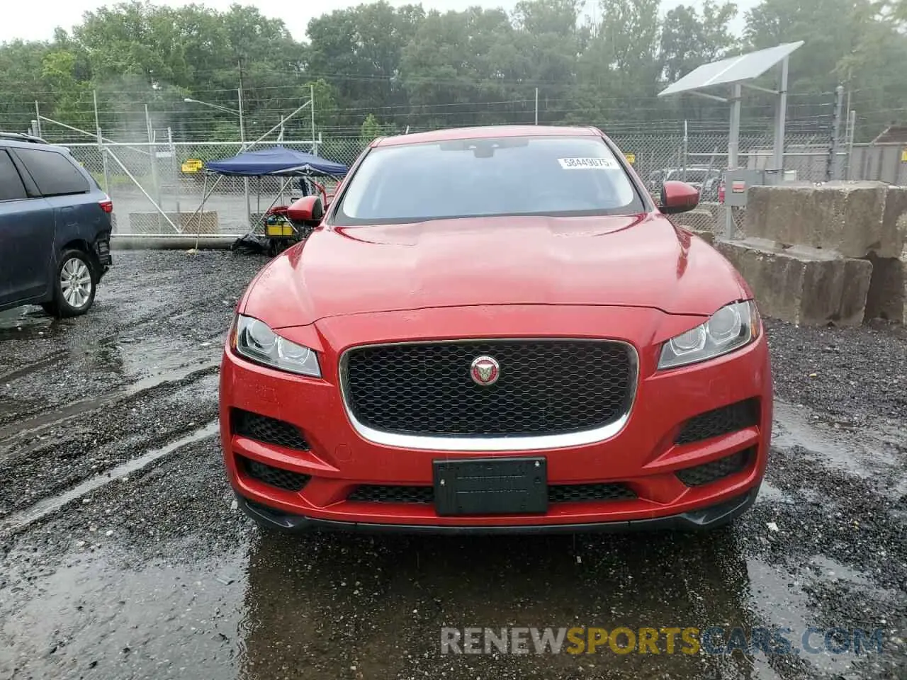 5 Photograph of a damaged car SADCK2GX2LA634810 JAGUAR F-PACE 2020