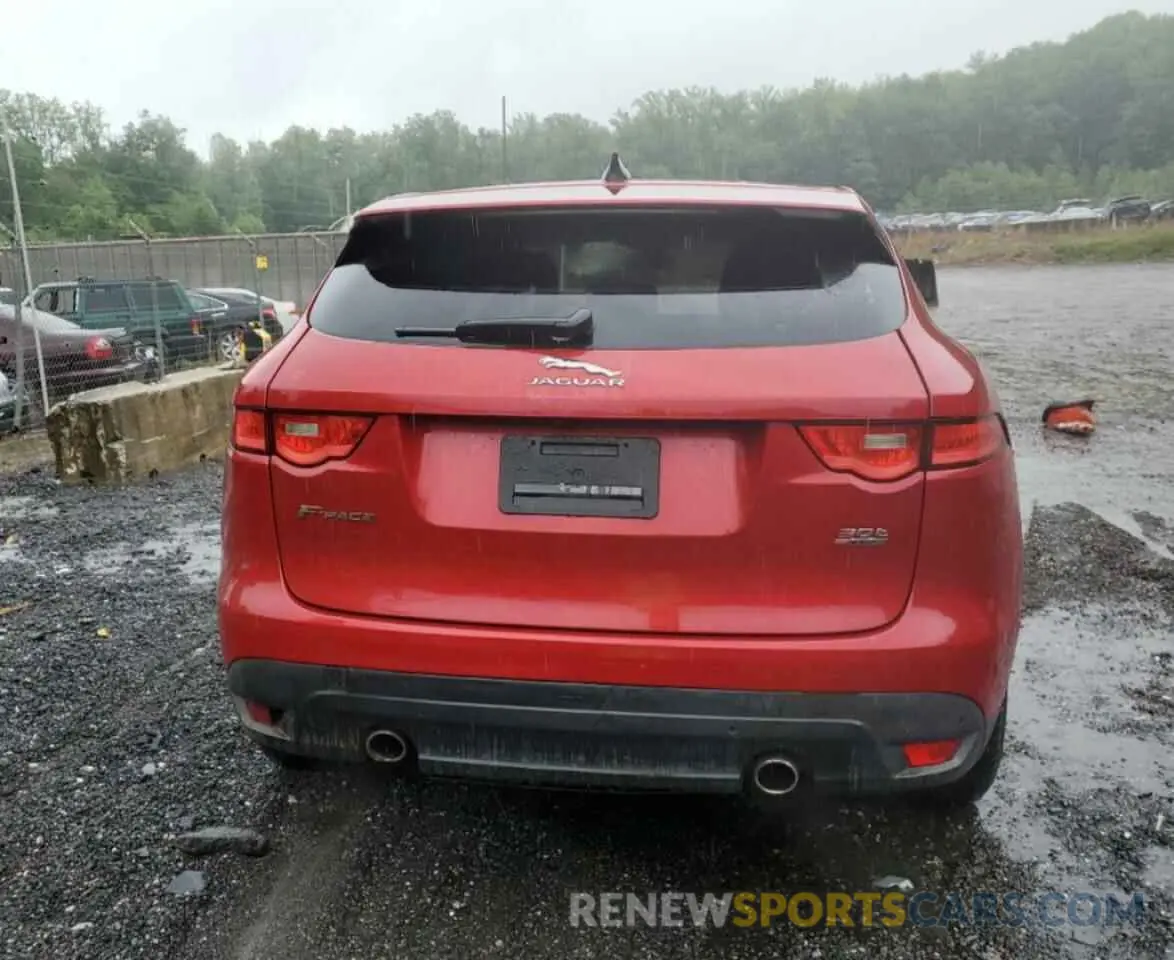6 Photograph of a damaged car SADCK2GX2LA634810 JAGUAR F-PACE 2020