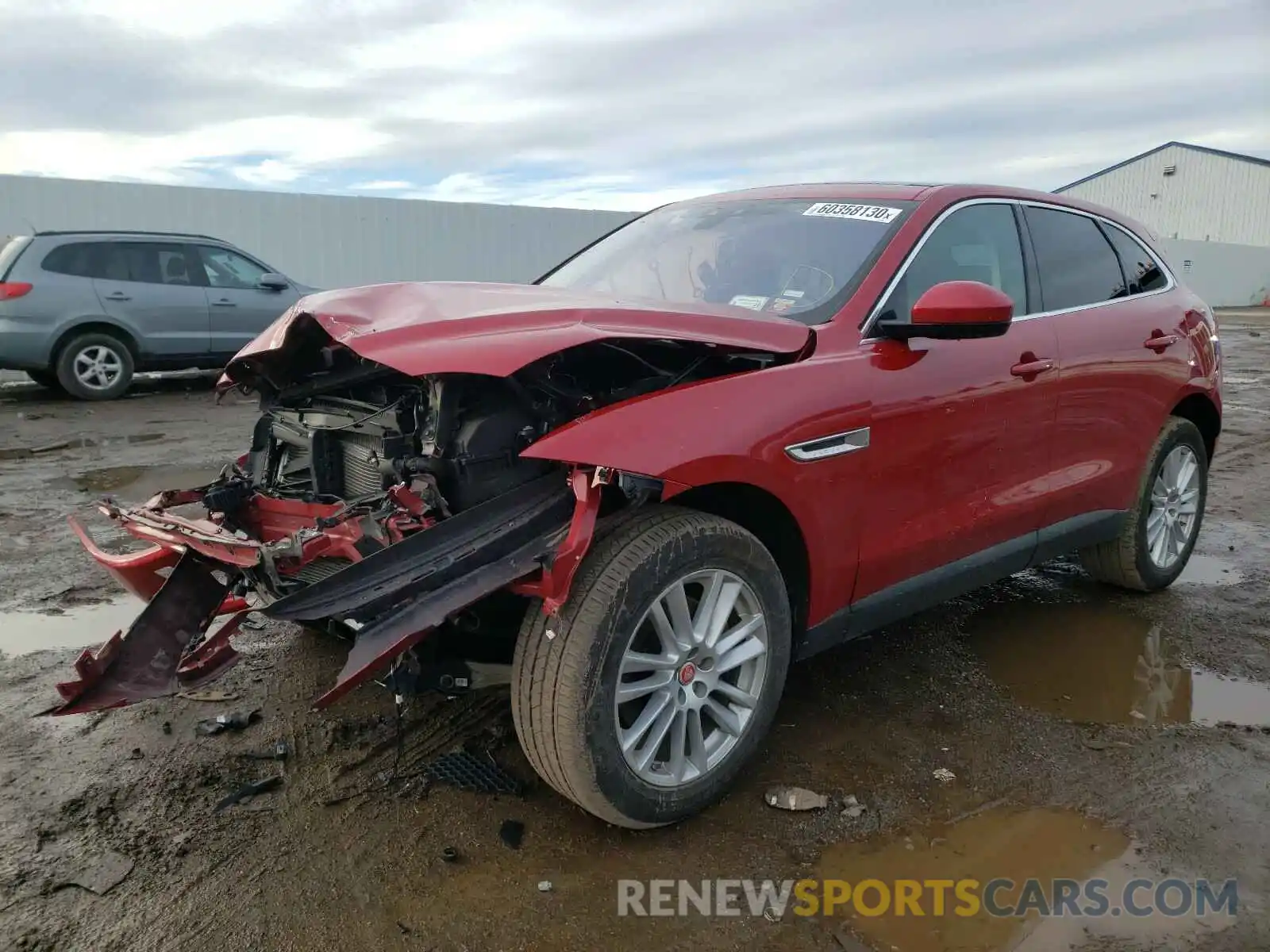 2 Photograph of a damaged car SADCK2GX2LA638498 JAGUAR F-PACE 2020