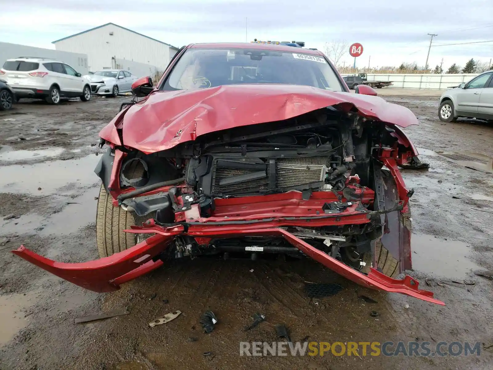 9 Photograph of a damaged car SADCK2GX2LA638498 JAGUAR F-PACE 2020