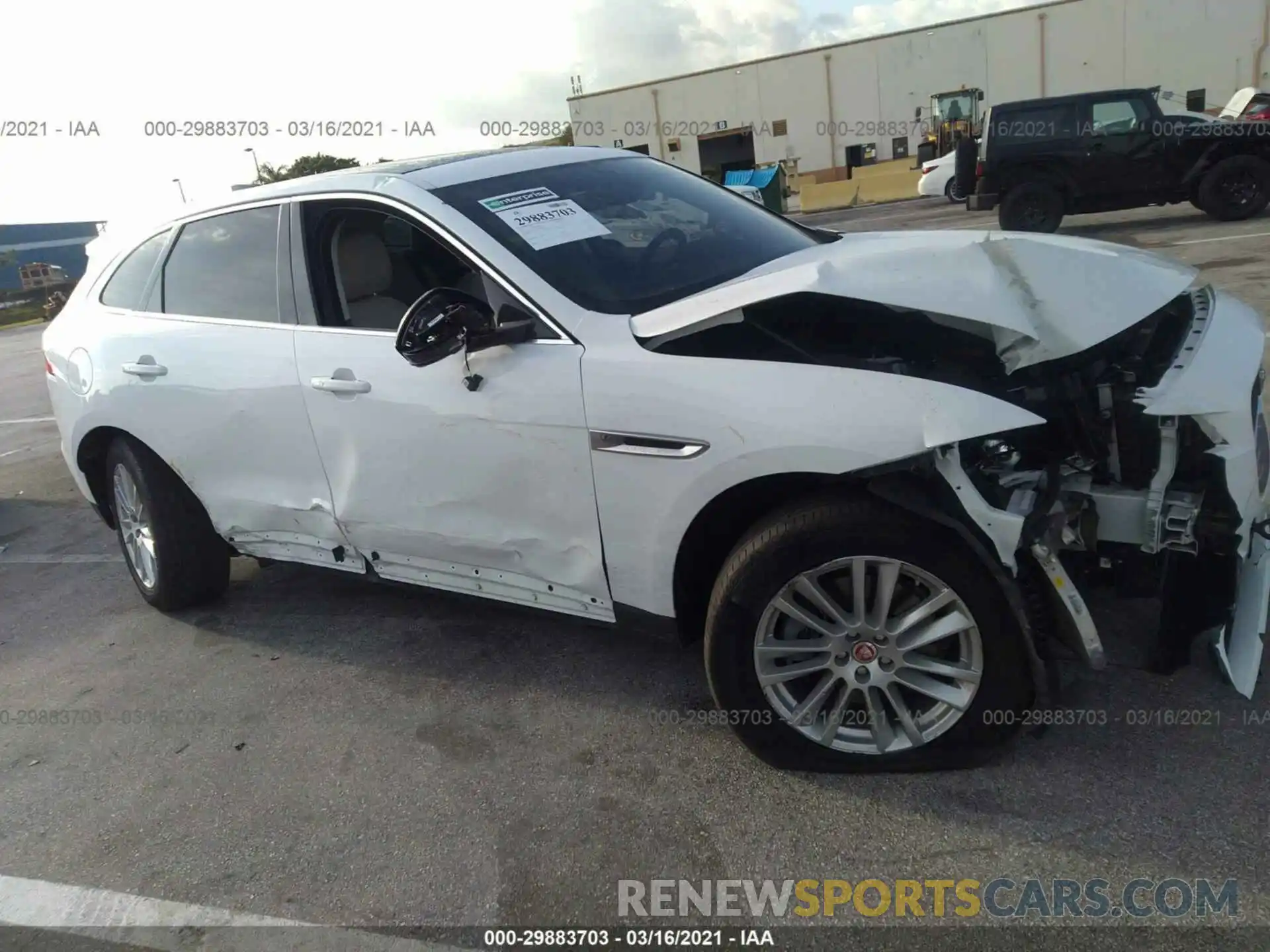 6 Photograph of a damaged car SADCK2GX2LA639697 JAGUAR F-PACE 2020