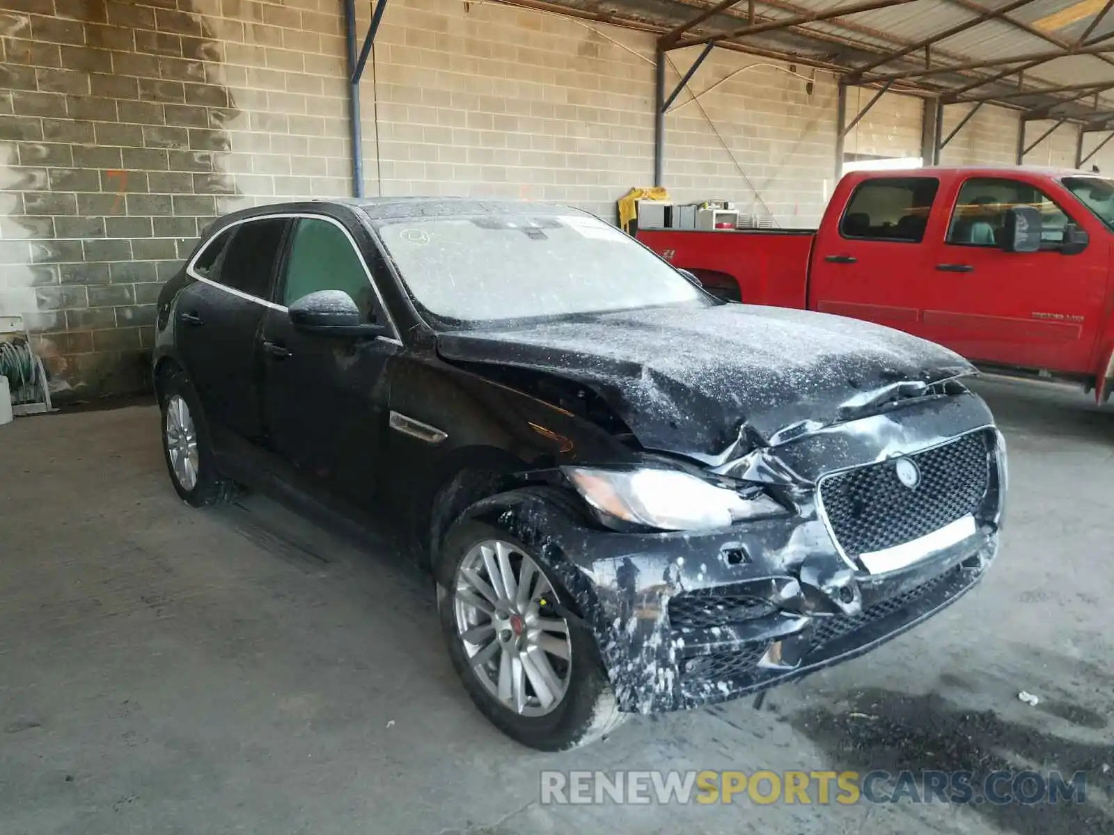 1 Photograph of a damaged car SADCK2GX3LA633875 JAGUAR F-PACE 2020