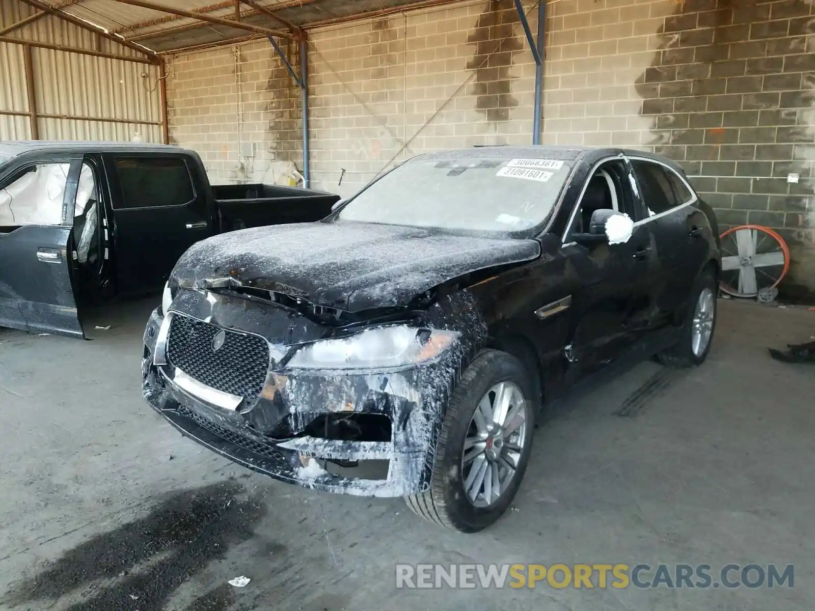 2 Photograph of a damaged car SADCK2GX3LA633875 JAGUAR F-PACE 2020