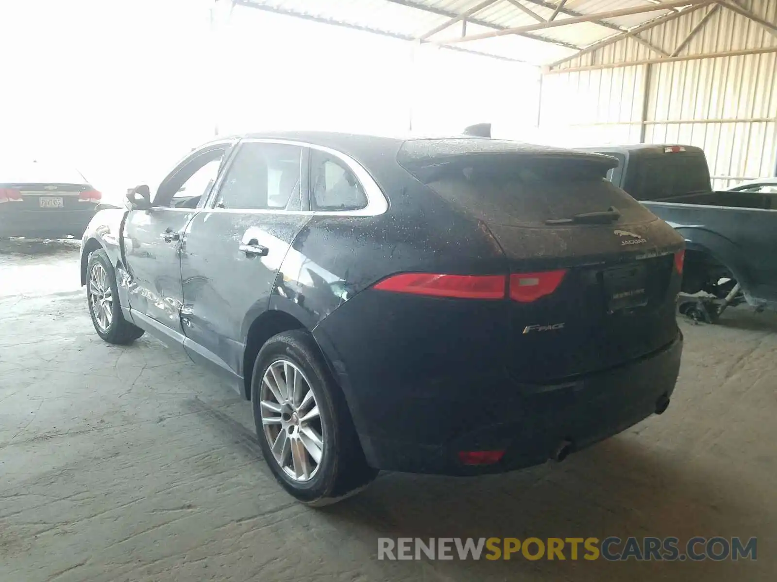 3 Photograph of a damaged car SADCK2GX3LA633875 JAGUAR F-PACE 2020