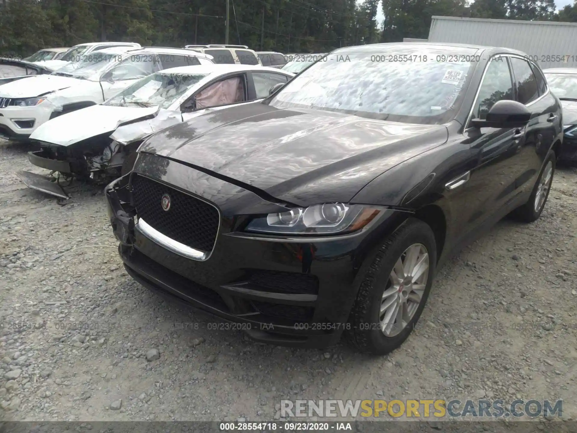 2 Photograph of a damaged car SADCK2GX3LA640096 JAGUAR F-PACE 2020