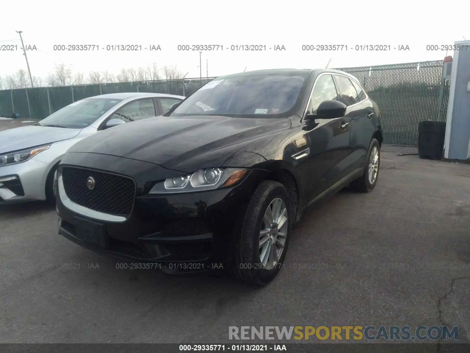 2 Photograph of a damaged car SADCK2GX5LA633795 JAGUAR F-PACE 2020