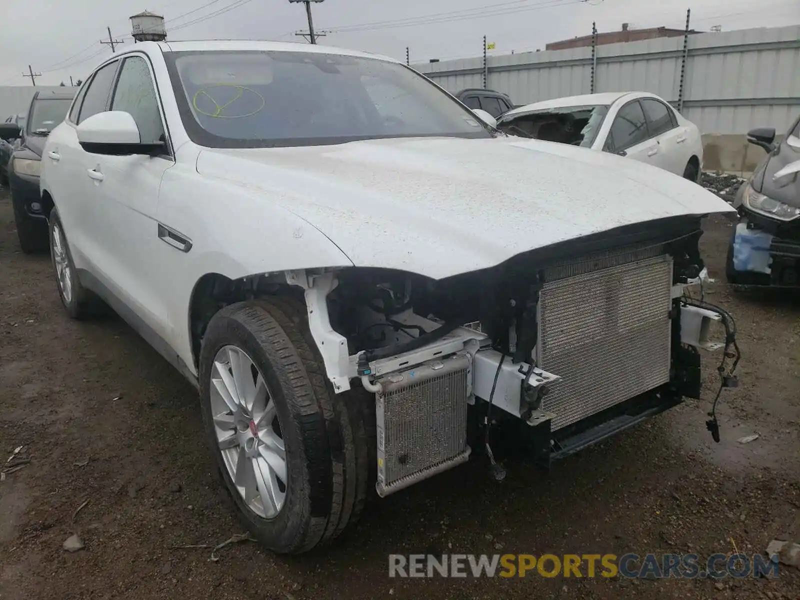 1 Photograph of a damaged car SADCK2GX5LA637359 JAGUAR F-PACE 2020