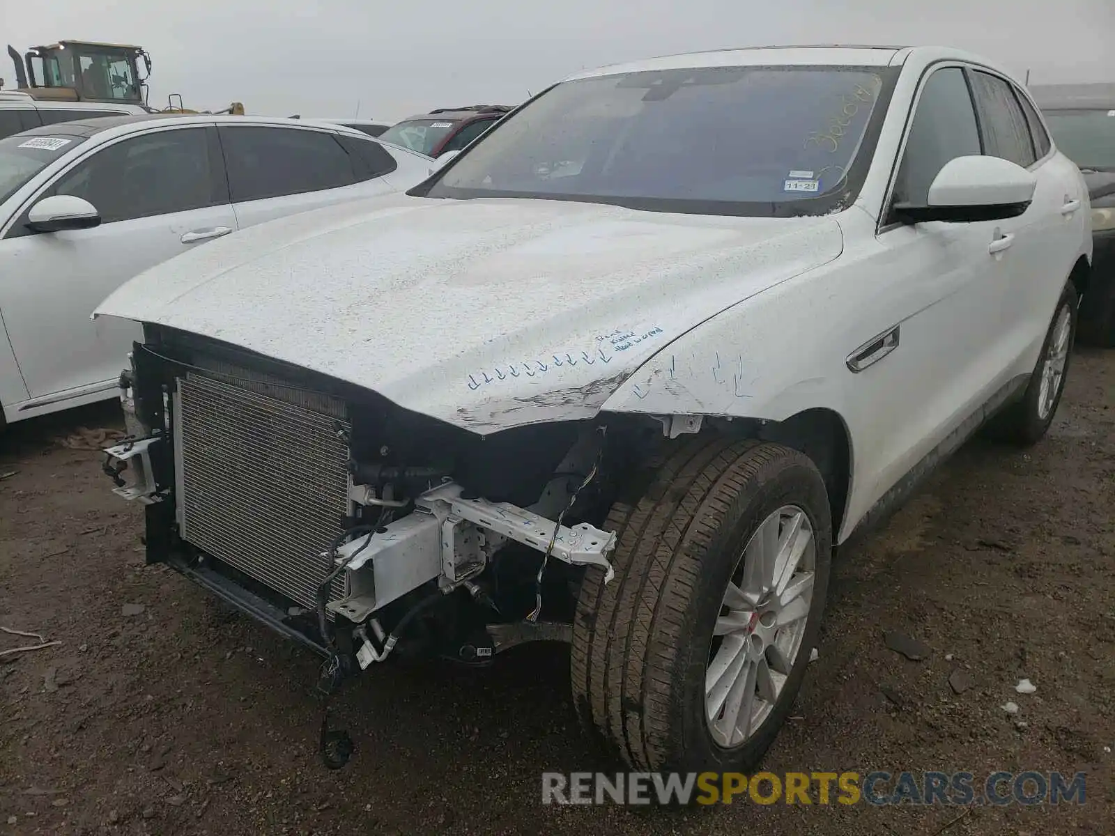 2 Photograph of a damaged car SADCK2GX5LA637359 JAGUAR F-PACE 2020