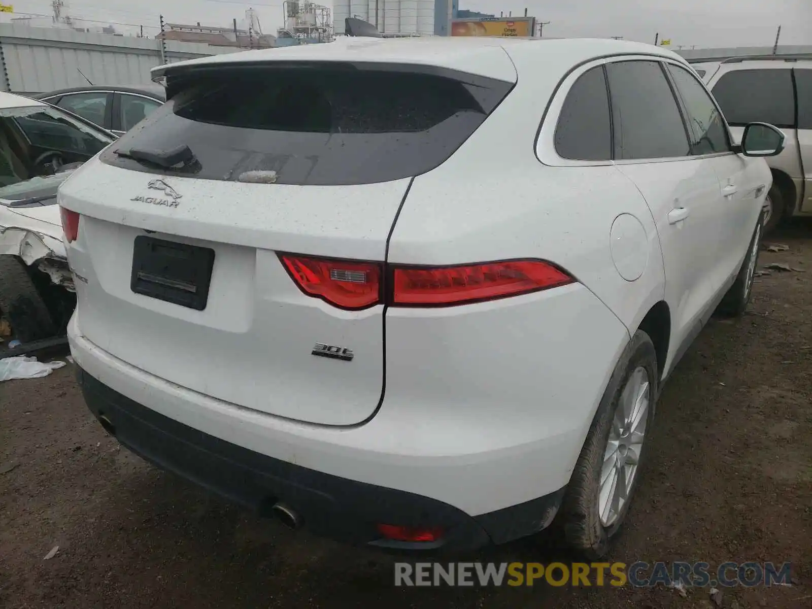 4 Photograph of a damaged car SADCK2GX5LA637359 JAGUAR F-PACE 2020