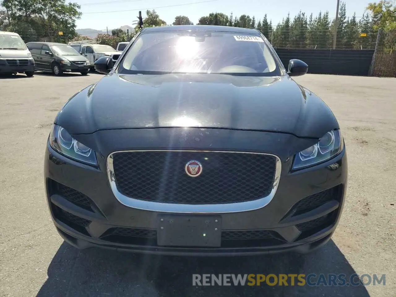 5 Photograph of a damaged car SADCK2GX5LA639449 JAGUAR F-PACE 2020