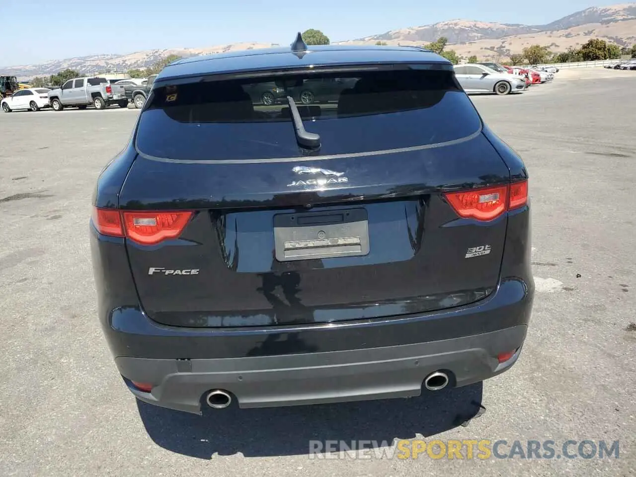 6 Photograph of a damaged car SADCK2GX5LA639449 JAGUAR F-PACE 2020