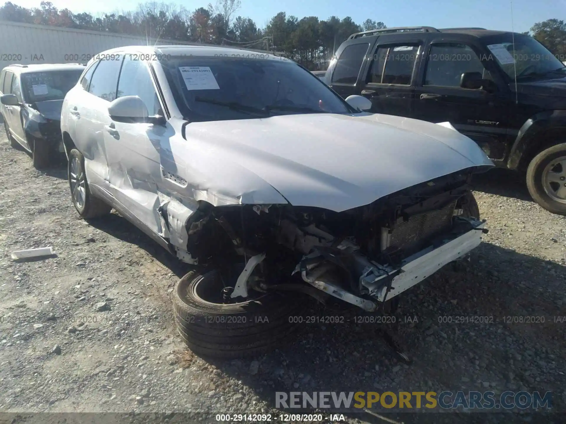 1 Photograph of a damaged car SADCK2GX5LA641346 JAGUAR F-PACE 2020