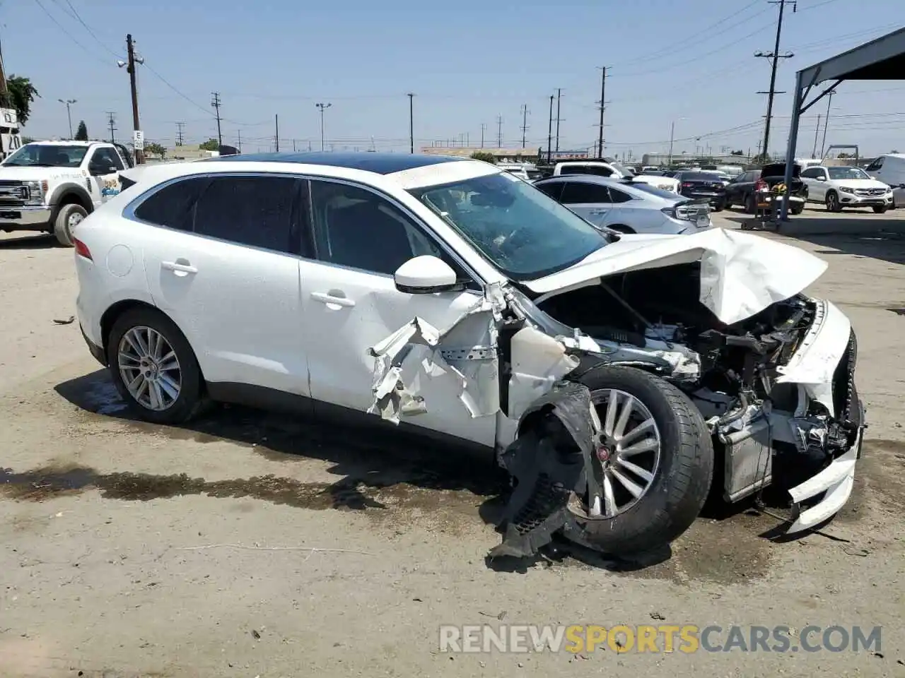 4 Photograph of a damaged car SADCK2GX6LA635040 JAGUAR F-PACE 2020