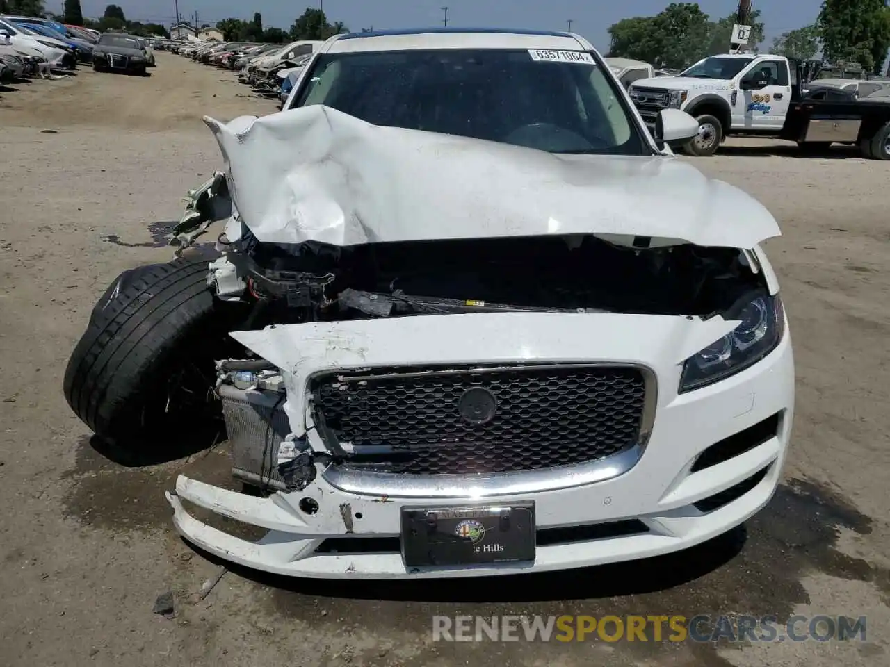 5 Photograph of a damaged car SADCK2GX6LA635040 JAGUAR F-PACE 2020