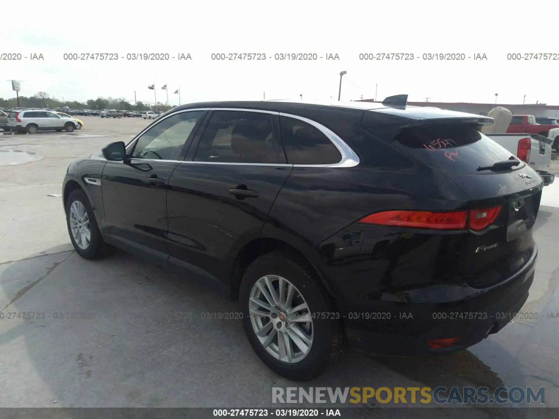 3 Photograph of a damaged car SADCK2GX6LA639007 JAGUAR F-PACE 2020