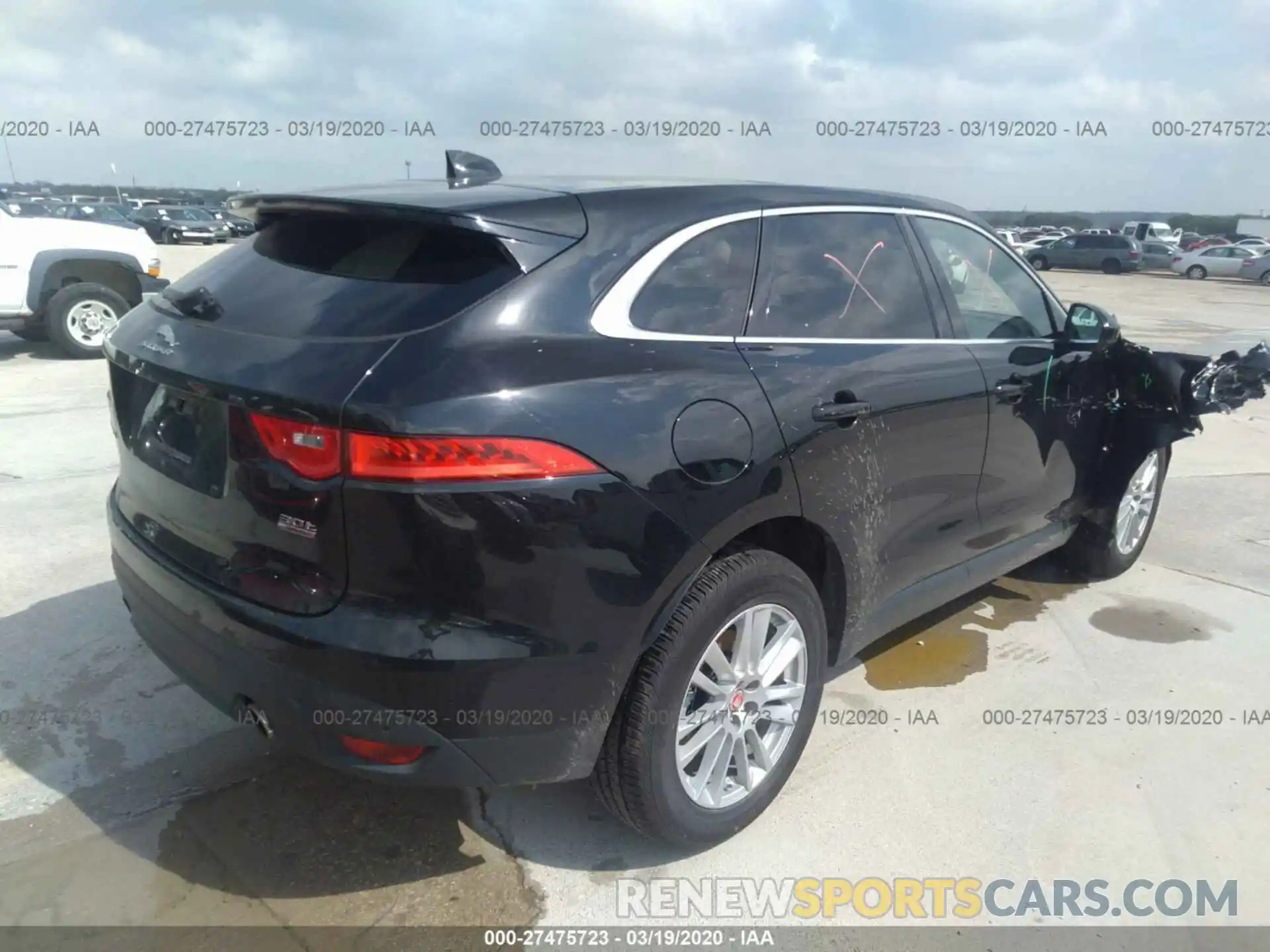 4 Photograph of a damaged car SADCK2GX6LA639007 JAGUAR F-PACE 2020