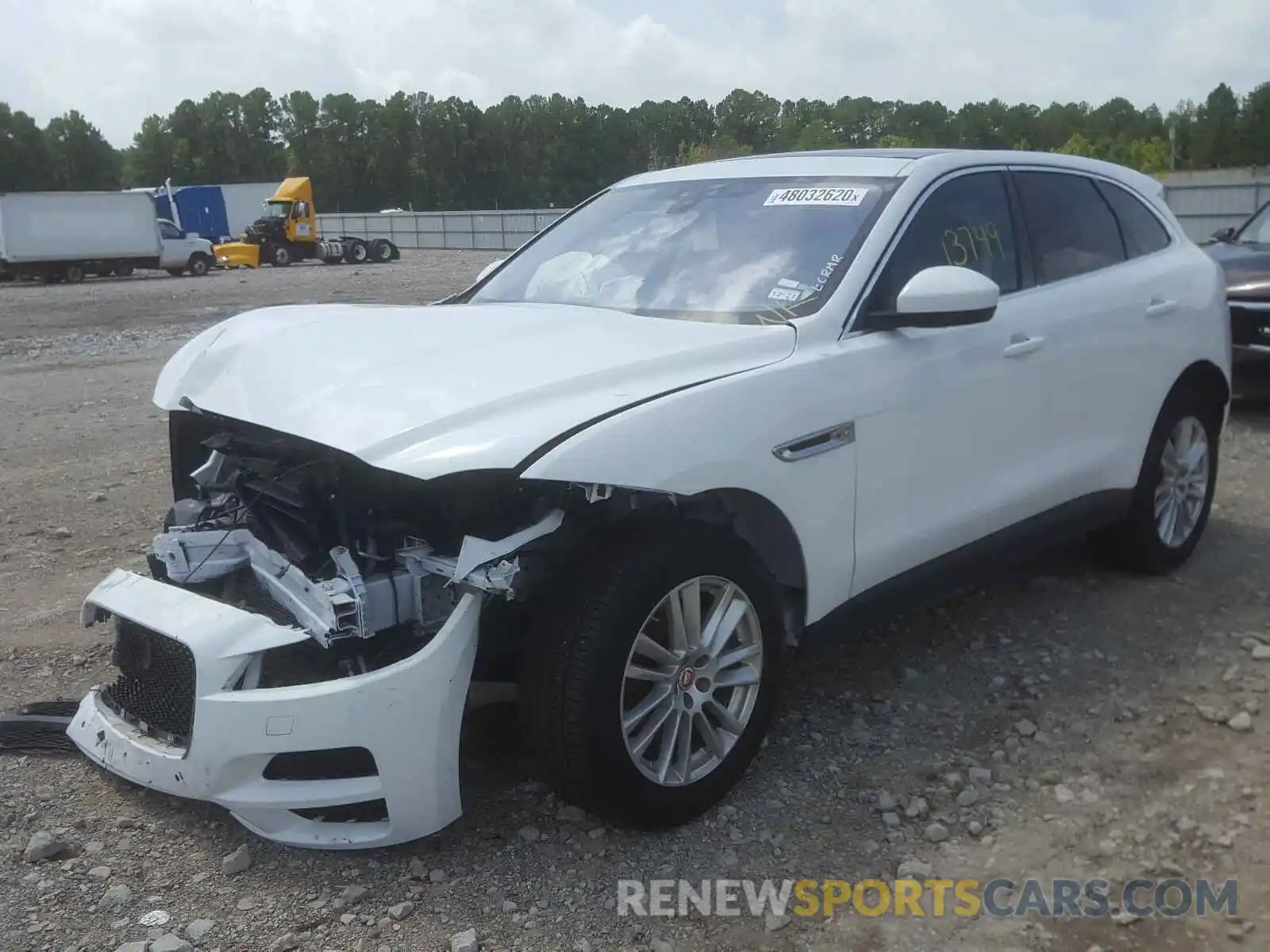 2 Photograph of a damaged car SADCK2GX6LA641663 JAGUAR F-PACE 2020