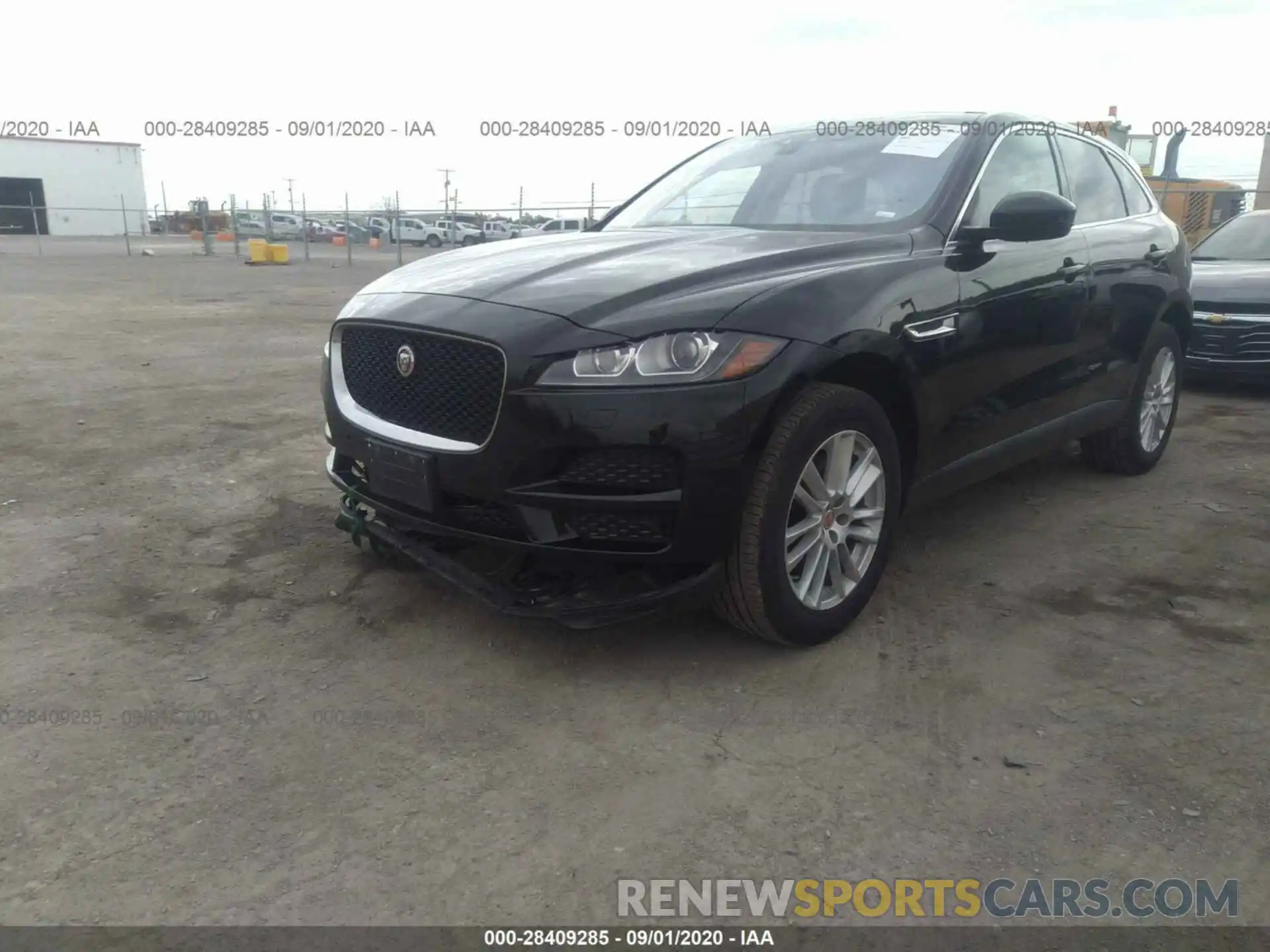 2 Photograph of a damaged car SADCK2GX7LA638898 JAGUAR F-PACE 2020