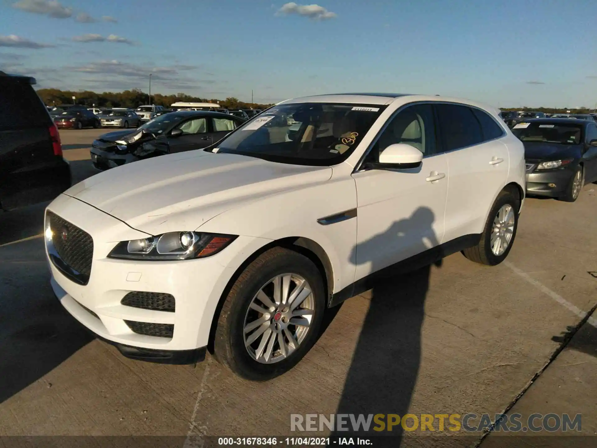 2 Photograph of a damaged car SADCK2GX8LA633533 JAGUAR F-PACE 2020