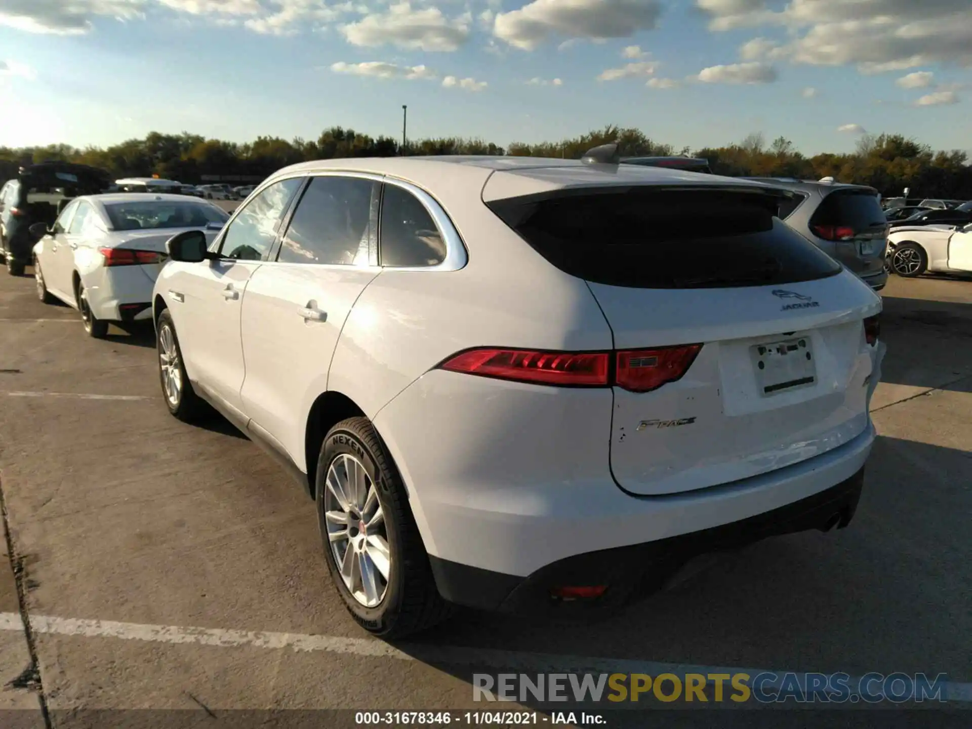 3 Photograph of a damaged car SADCK2GX8LA633533 JAGUAR F-PACE 2020