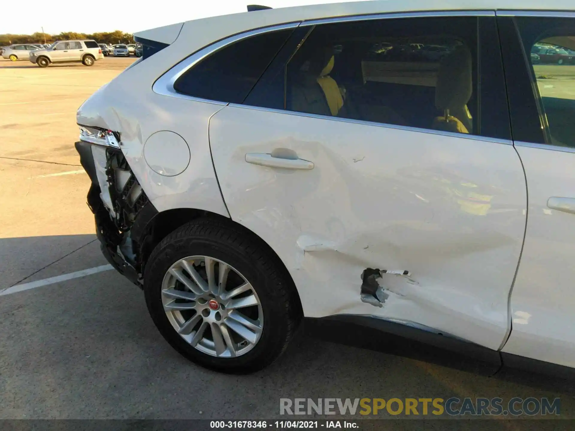 6 Photograph of a damaged car SADCK2GX8LA633533 JAGUAR F-PACE 2020