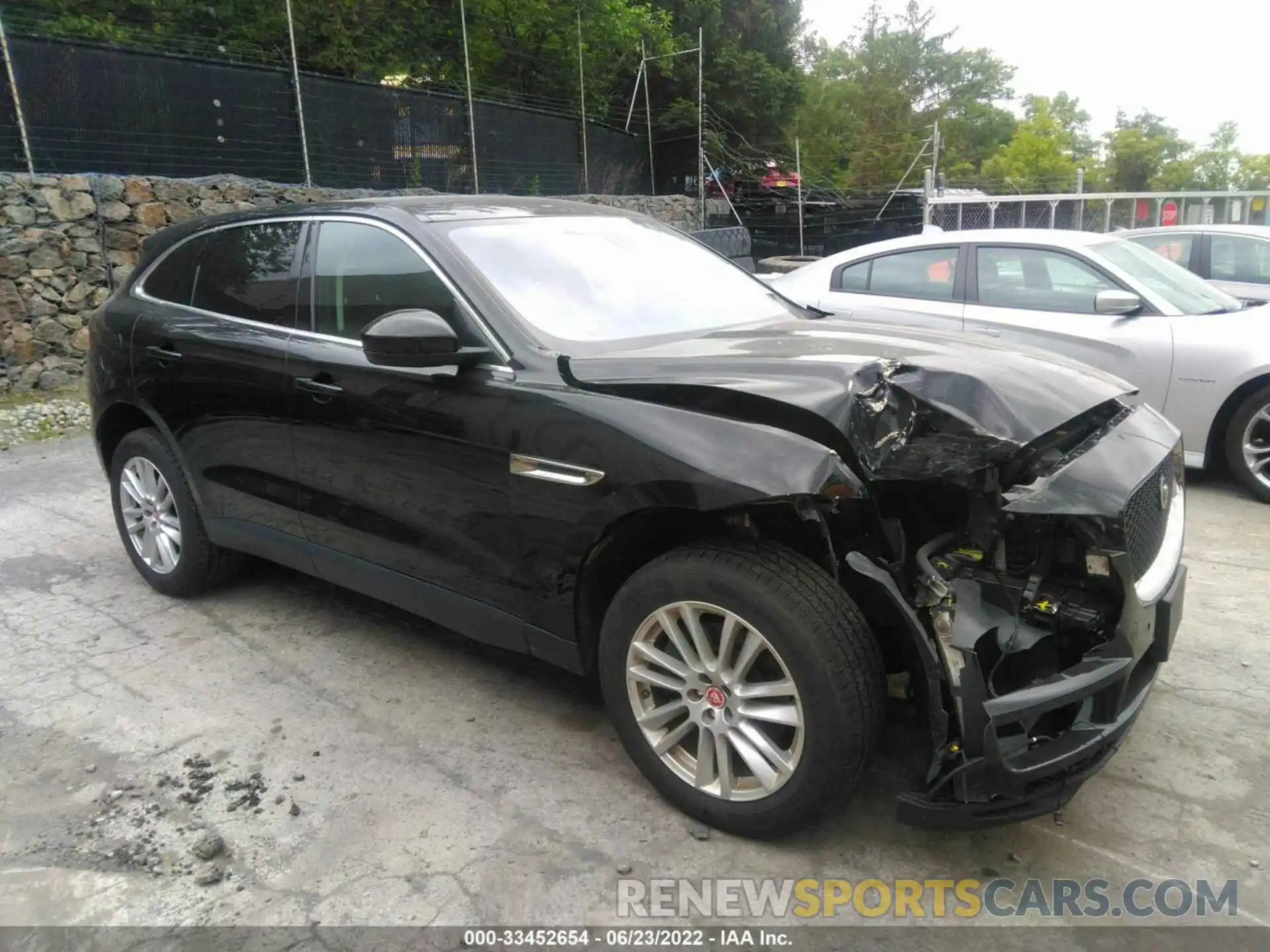 1 Photograph of a damaged car SADCK2GX8LA634469 JAGUAR F-PACE 2020