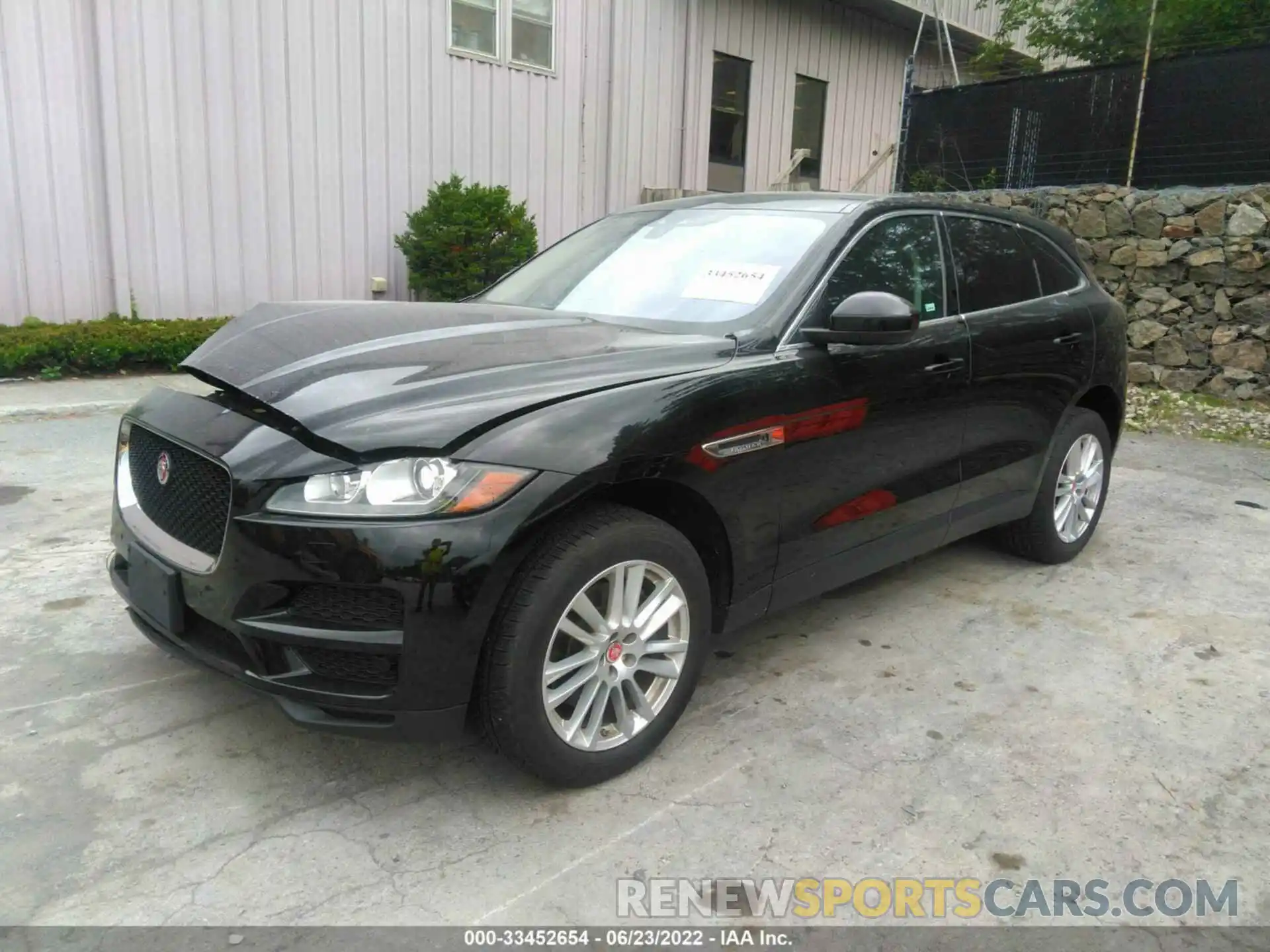 2 Photograph of a damaged car SADCK2GX8LA634469 JAGUAR F-PACE 2020