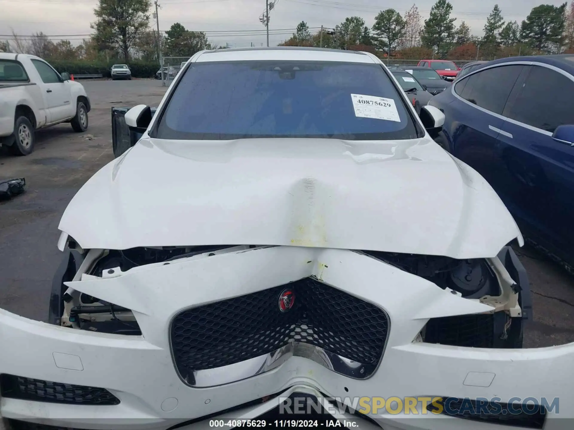 10 Photograph of a damaged car SADCK2GX8LA641244 JAGUAR F-PACE 2020