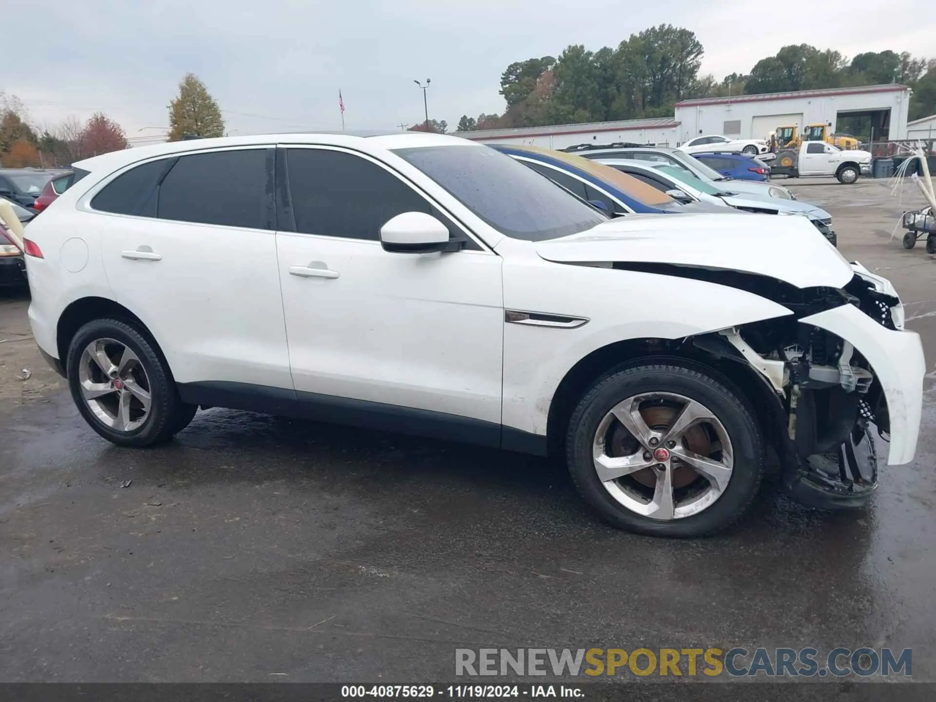 13 Photograph of a damaged car SADCK2GX8LA641244 JAGUAR F-PACE 2020